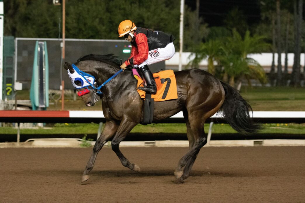 Los Alamitos Super Derby Trial A Pollitical Candy V returns1 8